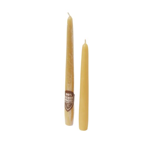 Spitzkerzen 100 % Bienenwachs 200/23