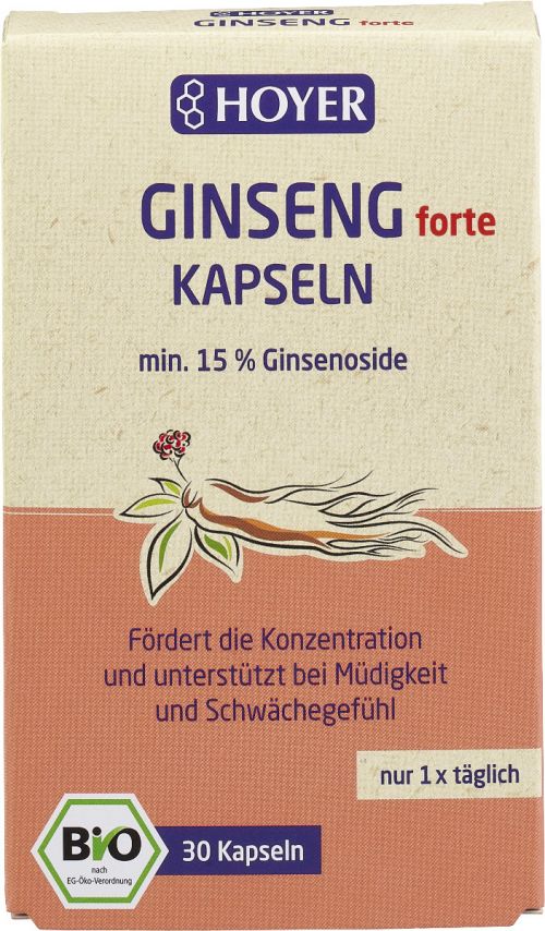 BIO Ginseng Kapseln 30 St.