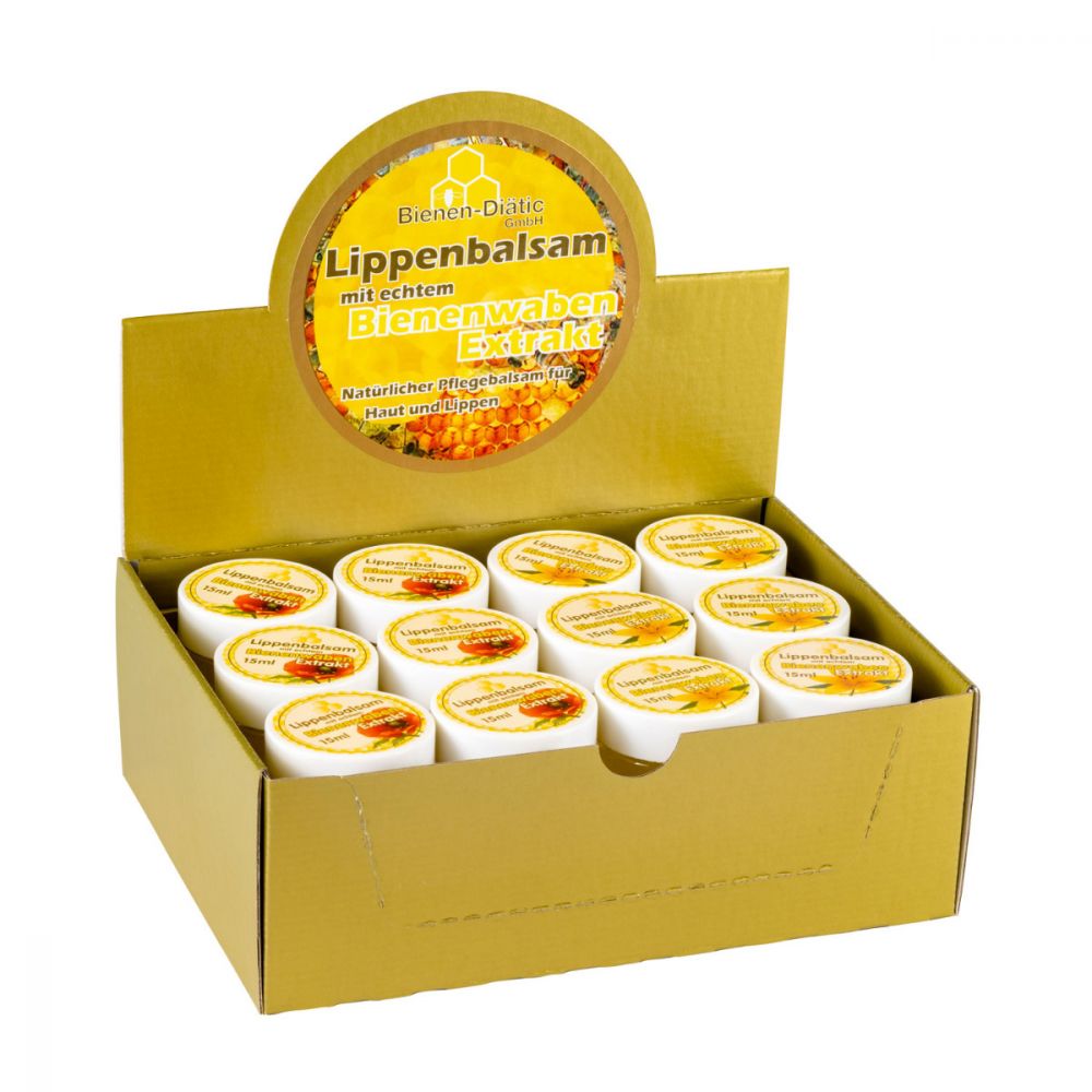 Lippenbalsam  Aufsteller Glas  24 St.
