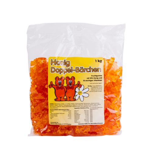 Honig Doppelbärchen 1 kg Beutel