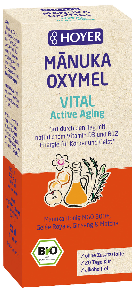 Bio Manuka Oxymel Vital Flasche 200 ml