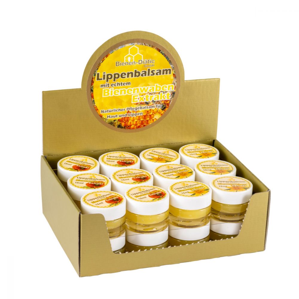 Lippenbalsam  Aufsteller Glas  24 St.