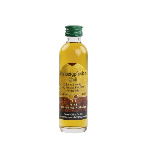 Weinbergpfirsich Chili Likör 0,04 l