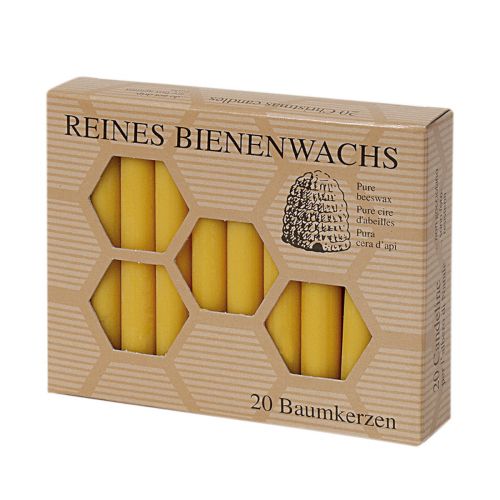 Baumkerzen 100 % Bienenwachs
